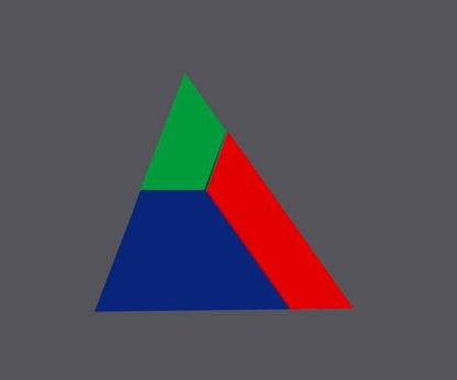 Tetrahedron Pyramid Puzzle 4-Piece – Hard Brain Teaser, Great Gift For Teachers, Students, Classrooms, Up to 400×450×370mm-15.7×17.7×14.6in