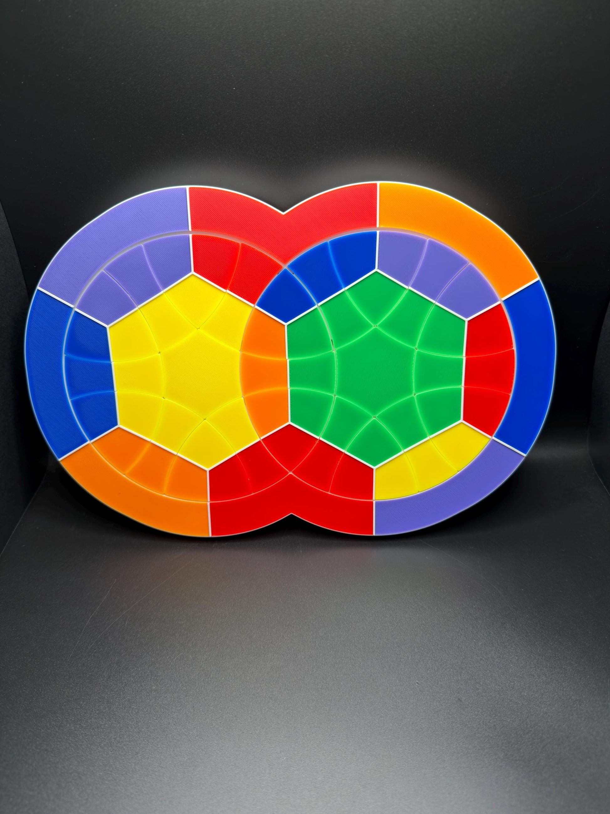 Hungarian Enigma Puzzle | Hungarian Rings Inspired Rotating Brain Teaser | Mechanical STEM Puzzle | Logic Gift for Adults