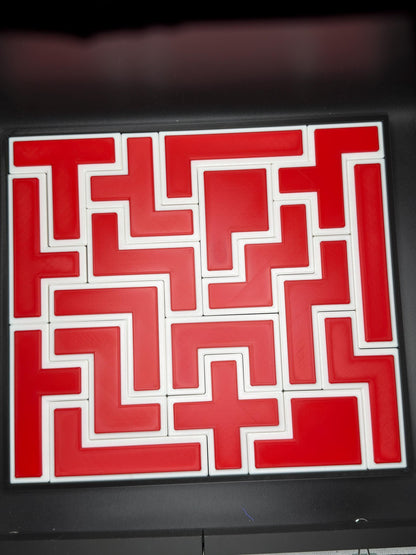 One-Sided Pentominoes Puzzle | 18 Piece Mathematical Packing Puzzle | Geometry Brain Teaser | STEM Educational Puzzle