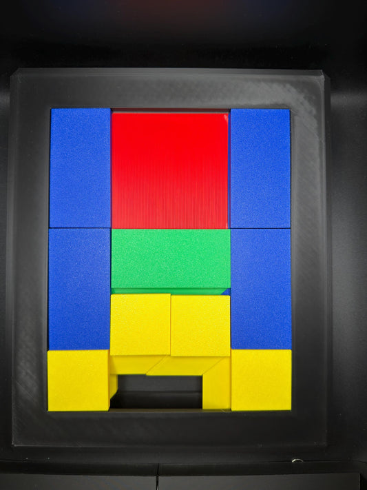 Klotski Sliding Puzzle | Classic Sliding Block Brain Teaser | Famous Logic Puzzle | STEM Strategy Game for Adults