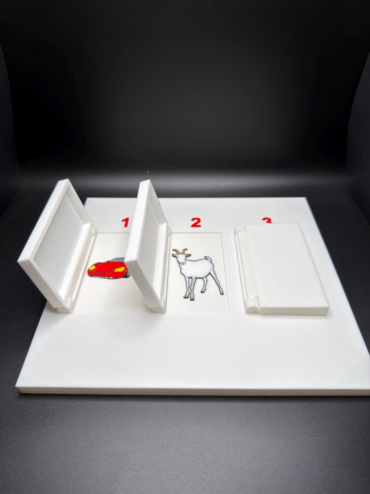 Monty Hall Problem Puzzle | Interactive Probability Demonstration | Statistics Teaching Aid | Math Classroom STEM Puzzle
