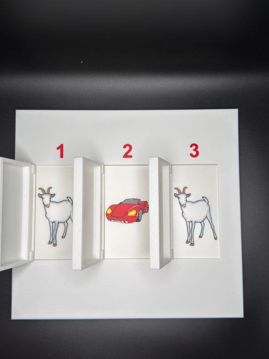 Monty Hall Problem Puzzle | Interactive Probability Demonstration | Statistics Teaching Aid | Math Classroom STEM Puzzle