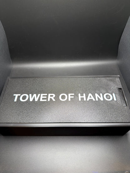 Tower of Hanoi Puzzle | Architectural Pagoda Edition | Classic Mathematical Brain Teaser | STEM Logic Puzzle | Oversized Edition