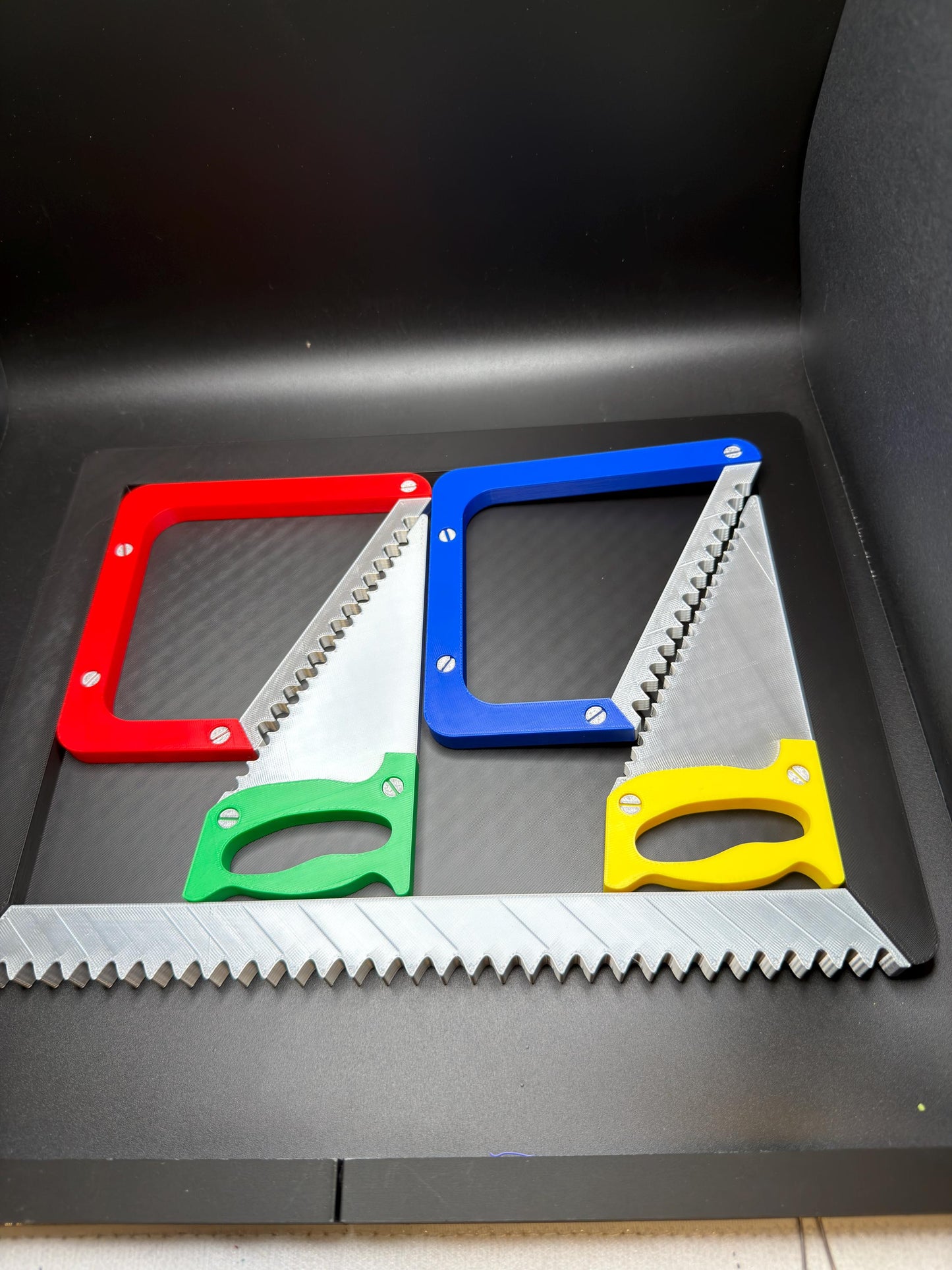 Four Saws Packing Puzzle | Original Geometric Brain Teaser | Carpenter Gift | Woodworker Puzzle | STEM Logic Challenge