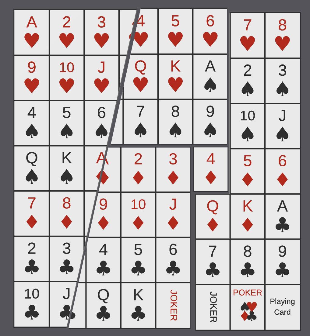 Missing Playing Card Paradox Puzzle | Missing Card Optical Illusion | Mathematical Brain Teaser | Impossible Geometry Puzzle | STEM Gift