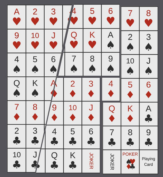 Missing Playing Card Paradox Puzzle | Missing Card Optical Illusion | Mathematical Brain Teaser | Impossible Geometry Puzzle | STEM Gift