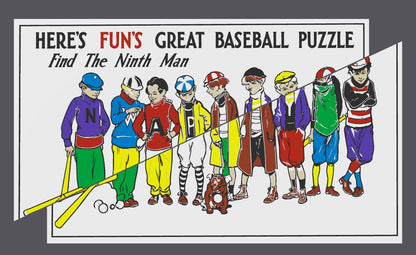 Vanishing Baseball Player Puzzle | Classic Optical Illusion | Find the Ninth Man Brain Teaser | Mathematical Paradox | STEM Puzzle