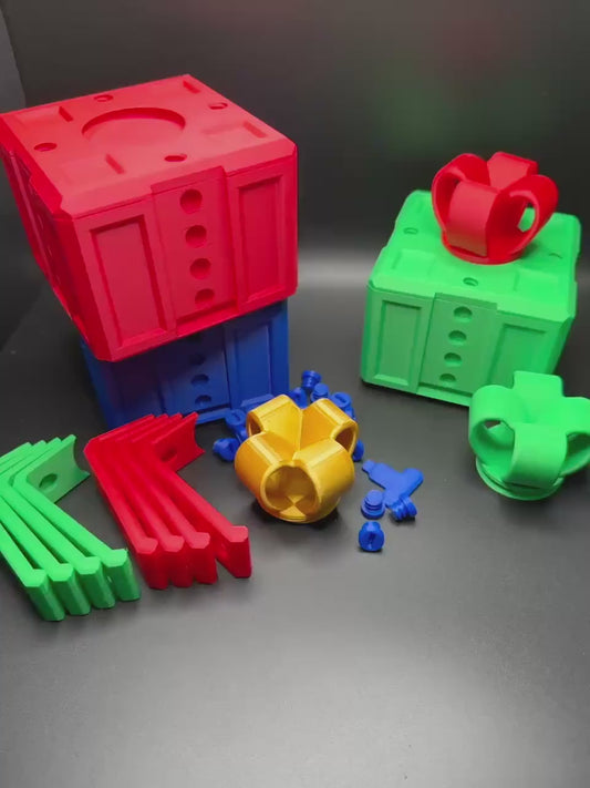 Annoying Gift Box - Unlock the Fun by Unscrewing Every Screw! Perfect for Birthdays, Holidays, and More!