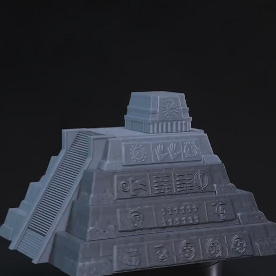 Pyramid Puzzle Box - Solve the Riddle to Unlock