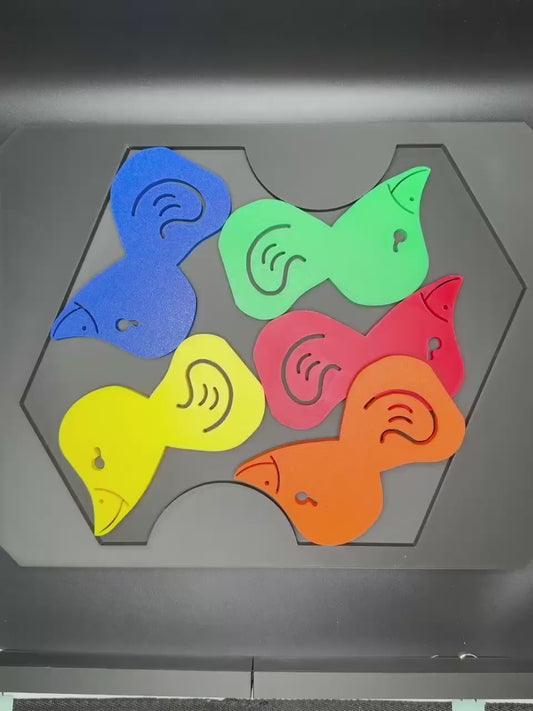 Five Baby Ducks Puzzle Game: Fit All 5 Baby Ducks in Frame Challenge, Fun & Unique Brain Teaser Gift