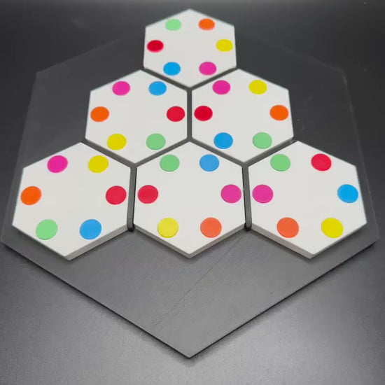 Thinkominos Brain Teaser Game - 3D Print Puzzle for All Ages, STEM Learning Tool, Fun Family Activity & Perfect Gift