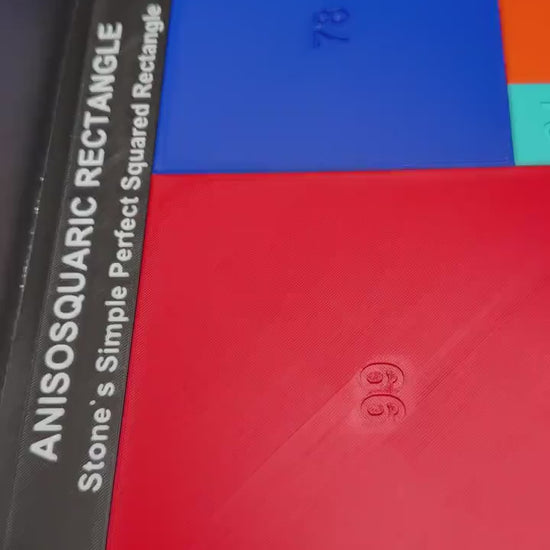 Anisosquaric Rectangle Puzzle | Perfect Squared Rectangle Brain Teaser | Mathematical Packing Puzzle | STEM Geometry Gift