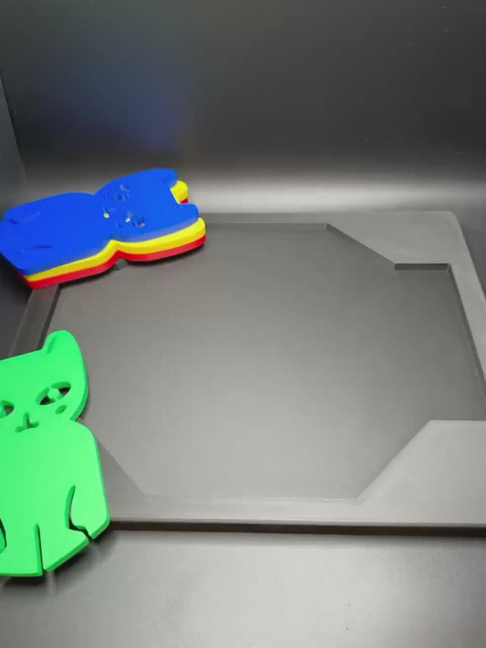 Fit the Four Cats Puzzle Game: Fit All 4 Cats in Frame Challenge, Fun & Unique Brain Teaser Gift