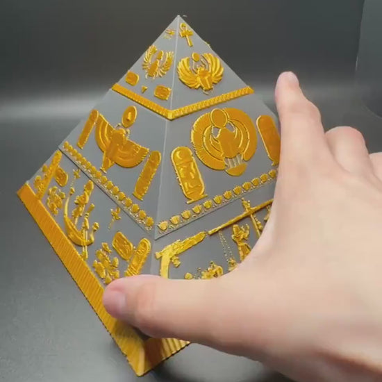 The Pyramid Enigma - Puzzle Box