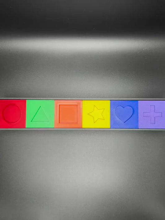 6 Cube Instant Insanity Challenge for All Ages - Fun & Engaging Gift Idea for Puzzle Lovers - 3D Printed Puzzle