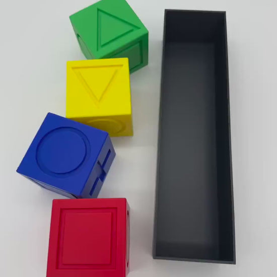 Instant Insanity Challenge for All Ages - Fun & Engaging Gift Idea for Puzzle Lovers - 3D Printed Puzzle