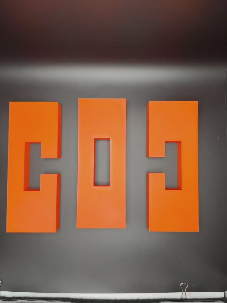 Interlocking Puzzle 3 Piece - Large Size - 3D Printed Quality Gift for Teachers, Students & Home Décor - Unique Art Piece for Him or Her