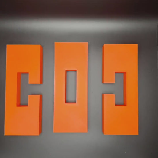 Interlocking Puzzle 3 Piece - Large Size - 3D Printed Quality Gift for Teachers, Students & Home Décor - Unique Art Piece for Him or Her