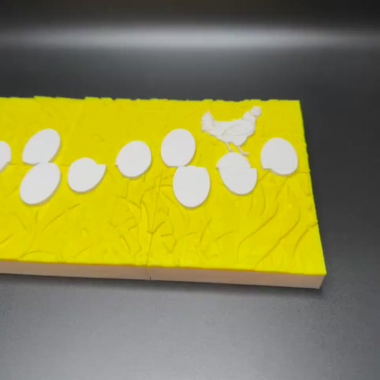 The Magic Egg Puzzle - Magic Shifting Puzzle - High Quality 3D Print - Fun & Engaging Toy for All Ages