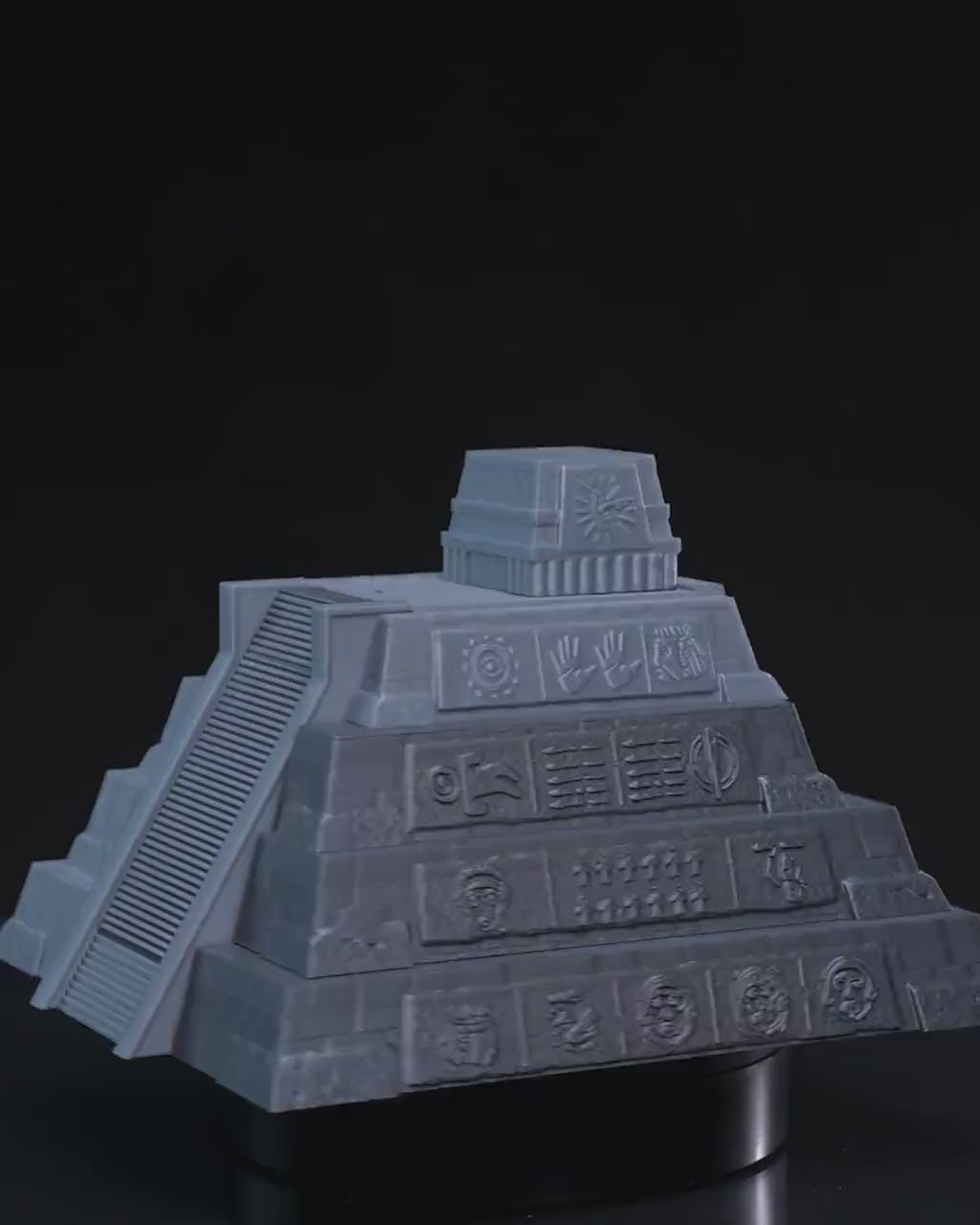 Pyramid Puzzle Box - Solve the Riddle to Unlock