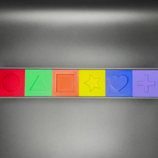 6 Cube Instant Insanity Challenge for All Ages - Fun & Engaging Gift Idea for Puzzle Lovers - 3D Printed Puzzle