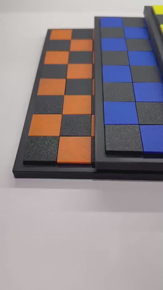 Adams Idiot’s Delight Checkerboard Puzzle - Modern Recreation of a Classic - Brain Teaser for All Ages - Fun & Challenging Mind Game