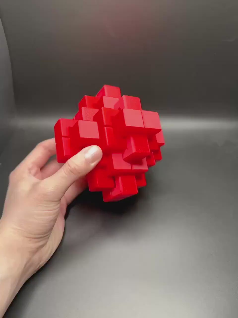 24 Piece Burr Puzzle - Brain Teaser for All Ages, Perfect Gift for Adults And Kids, Challenging & Fun!