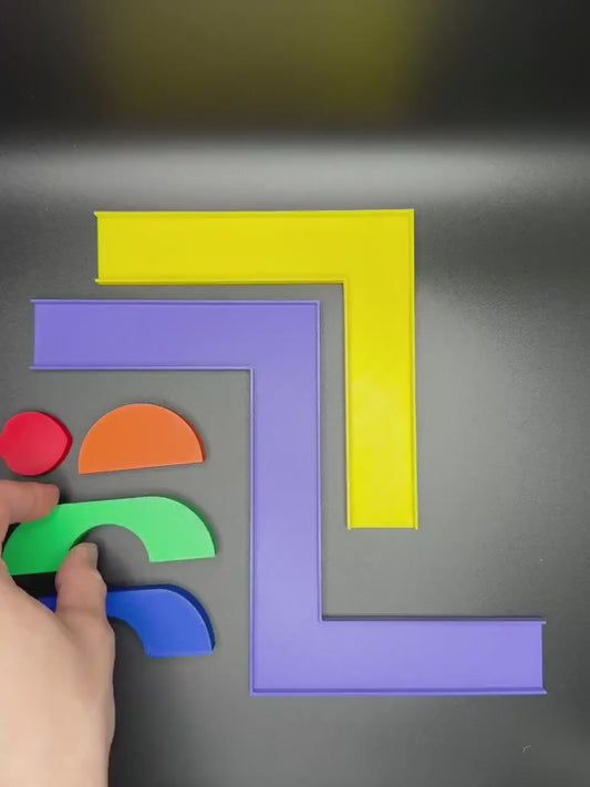 Moving Sofa Problem Puzzle | Unique 3D Printed Math Challenge & Gift for Puzzle Enthusiasts | Fun Brain Teaser for Adults and Kids