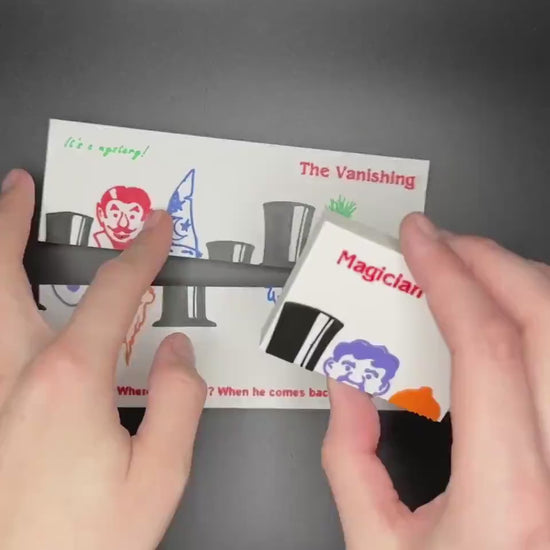 The Vanishing Magician - Magic Shifting Puzzle - High Quality 3D Print - Fun & Engaging Toy for All Ages
